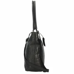 Outlet Burkely Cool Colbie Shopper Tasche Leder 37 cm black