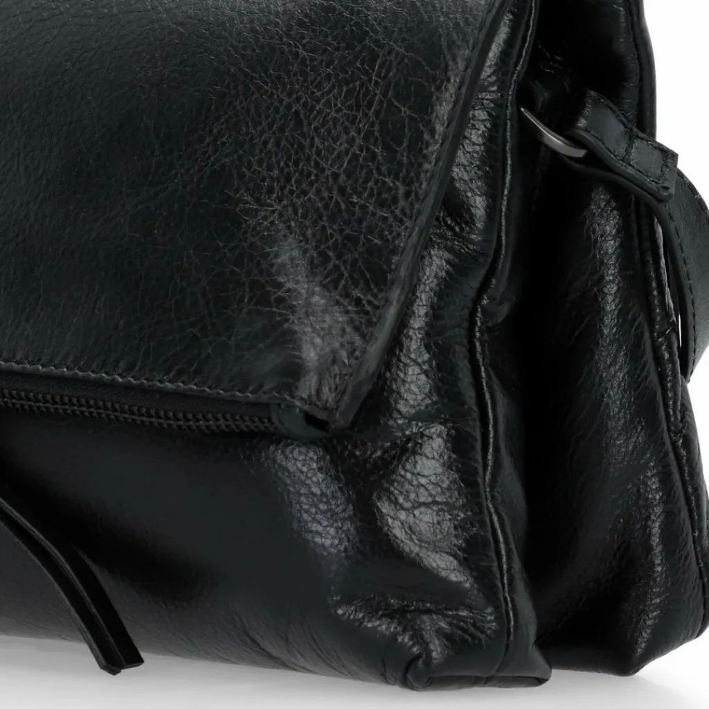 Burkely Creased Crystal Umhängetasche Leder 27 cm