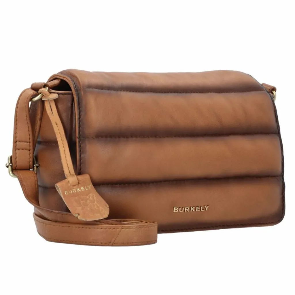 Online Burkely Drowsy Dani Umhängetasche Leder 26 cm cushion cognac