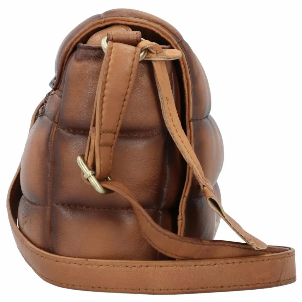Online Burkely Drowsy Dani Umhängetasche Leder 26 cm cushion cognac