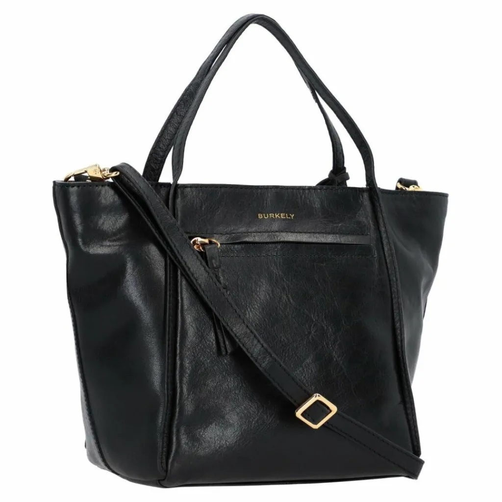 Hot Burkely Fine Florence Handtasche Leder 20 cm black