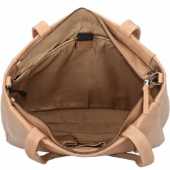 Burkely Henkeltaschen<Just Jolie Handtasche Leder 40 cm truffel taupe