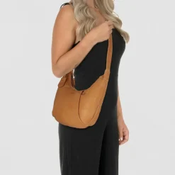 New Burkely Just Jolie Umhängetasche Leder 45 cm earth cognac