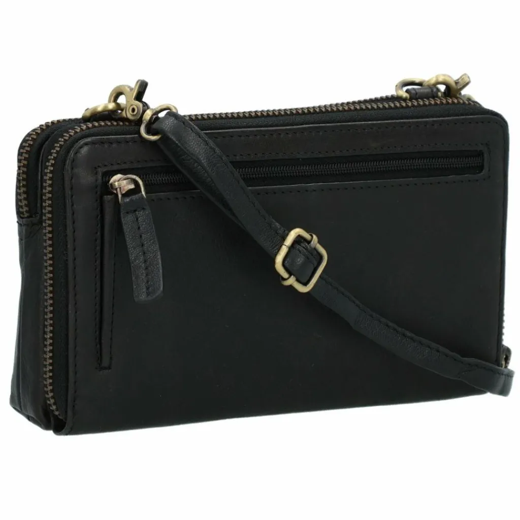 Discount Burkely Natural Norah Clutch Geldbörse Leder 21 cm bean black