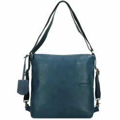 Burkely Schultertaschen<Natural Norah Schultertasche Leder 32 cm berry blue