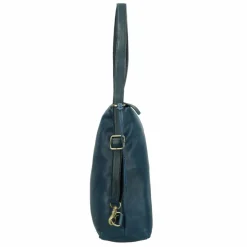 Burkely Schultertaschen<Natural Norah Schultertasche Leder 32 cm berry blue