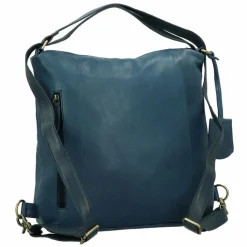 Burkely Schultertaschen<Natural Norah Schultertasche Leder 32 cm berry blue