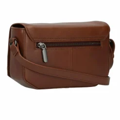 Burkely Umhängetaschen<Nocturnal Nova Umhängetasche Leder 20 cm citrine cognac