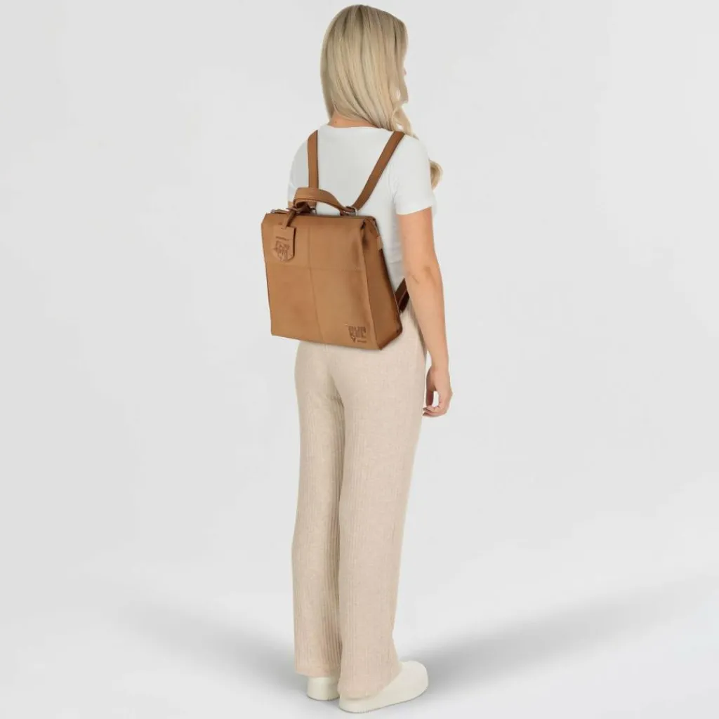 Burkely Lederrucksäcke|City Rucksäcke<Rogue Robyn City Rucksack Leder 28 cm cool cognac