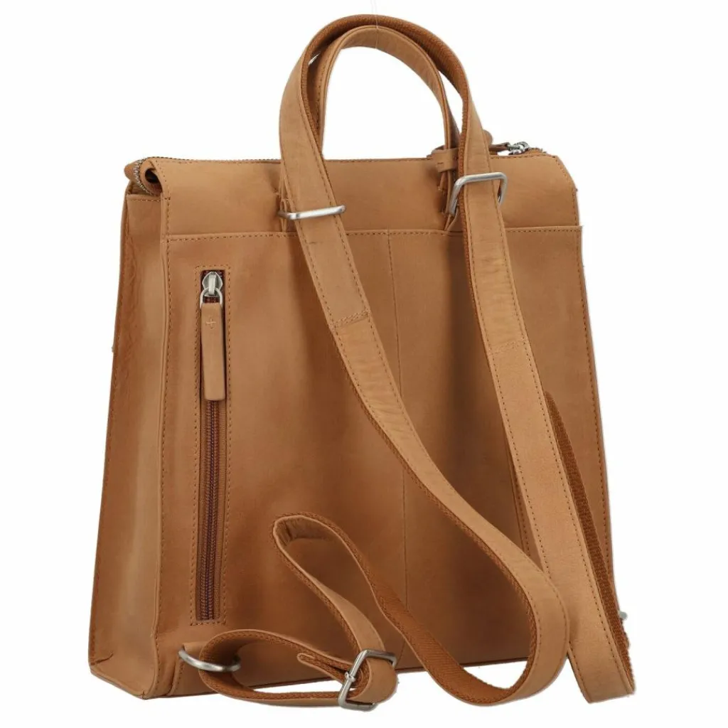 Burkely Lederrucksäcke|City Rucksäcke<Rogue Robyn City Rucksack Leder 28 cm cool cognac
