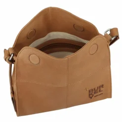 Sale Burkely Rogue Robyn Schultertasche Leder 24 cm cool cognac