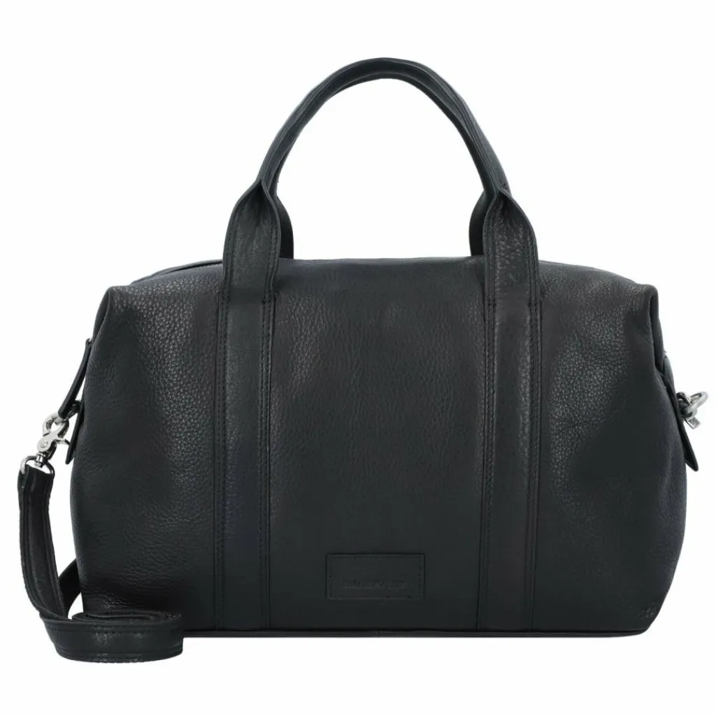Burkely Soft Skylar Handtasche Leder 33 cm beach black