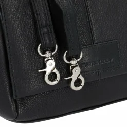 Burkely Mini Bags|Henkeltaschen<Soft Skylar Mini Bag Handtasche Leder 18 cm black