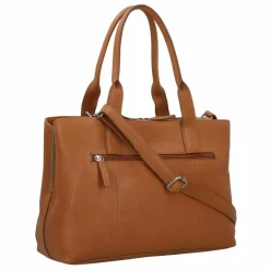 Burkely Soft Skylar Schultertasche Leder 36 cm Laptopfach