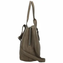 Burkely Schultertaschen<Soft Skylar Schultertasche Leder 36 cm Laptopfach tender taupe