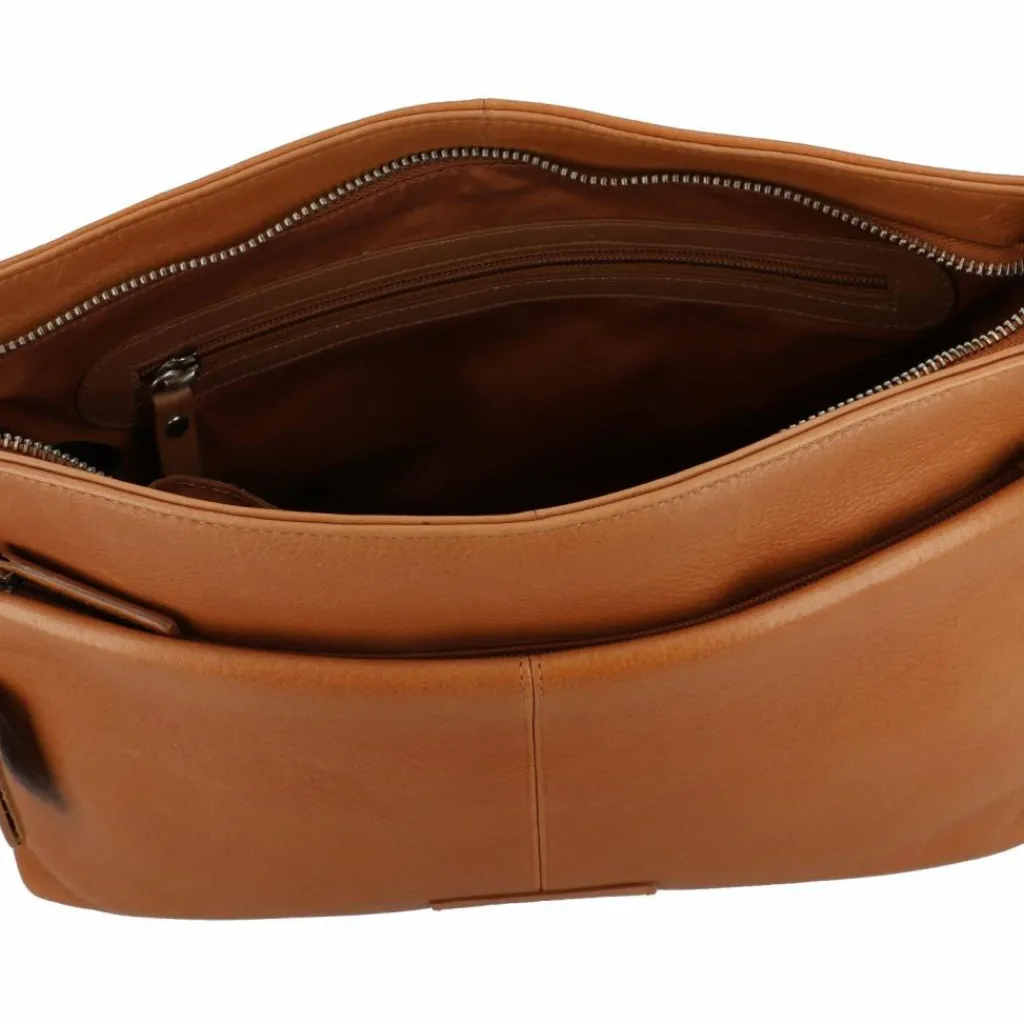 Hot Burkely Soft Skylar Umhängetasche Leder 32 cm cozy cognac