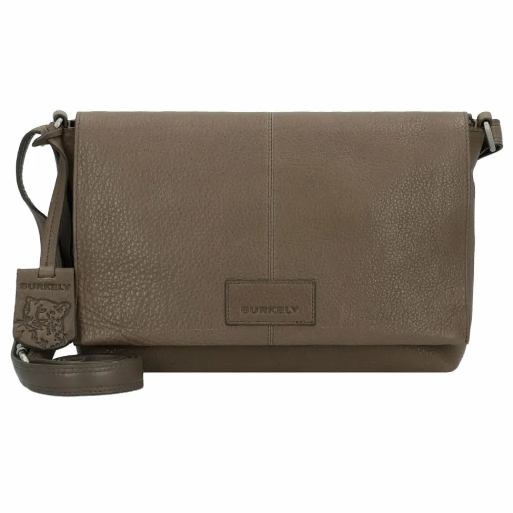 Outlet Burkely Soft Skylar Umhängetasche Leder 24 cm tender taupe