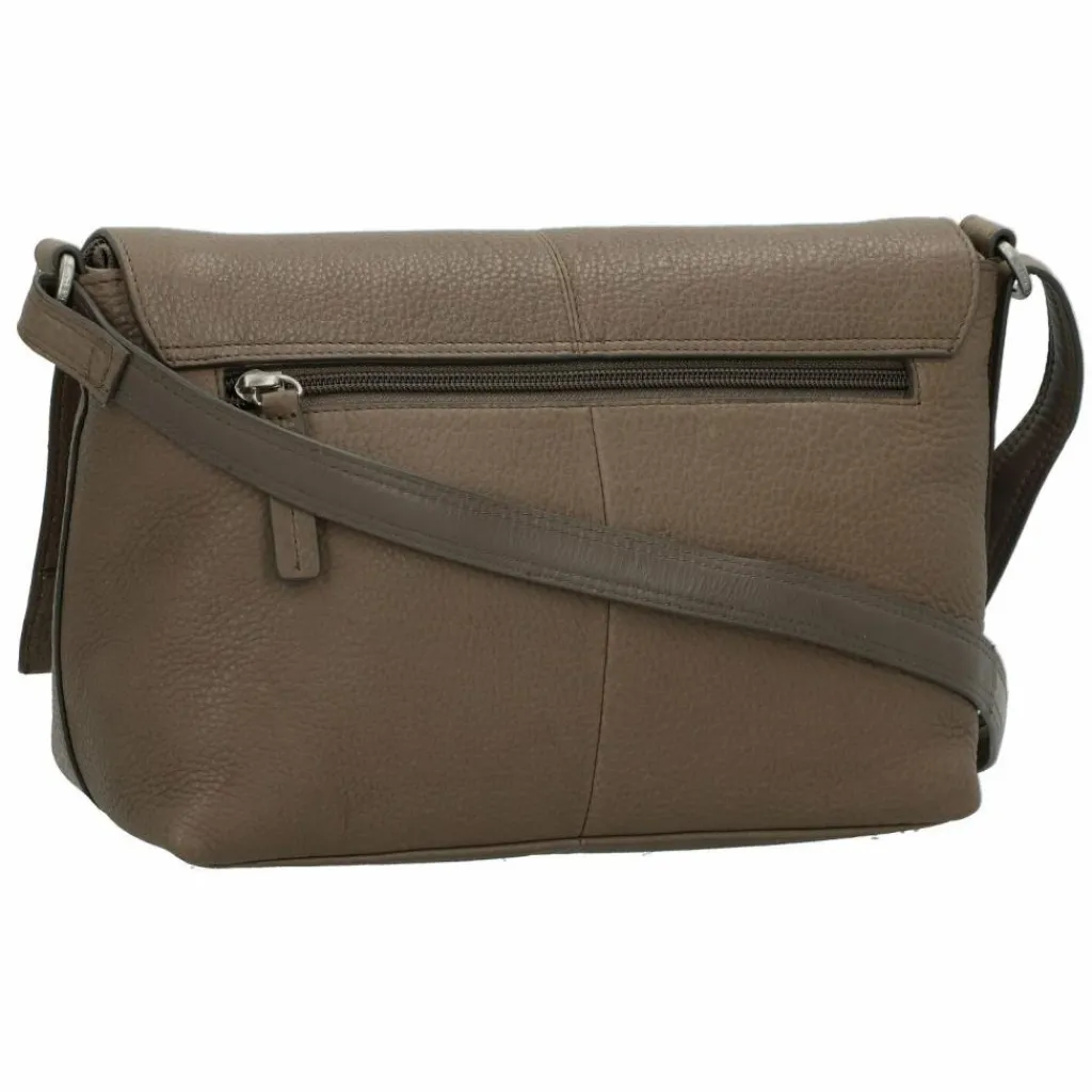 Outlet Burkely Soft Skylar Umhängetasche Leder 24 cm tender taupe