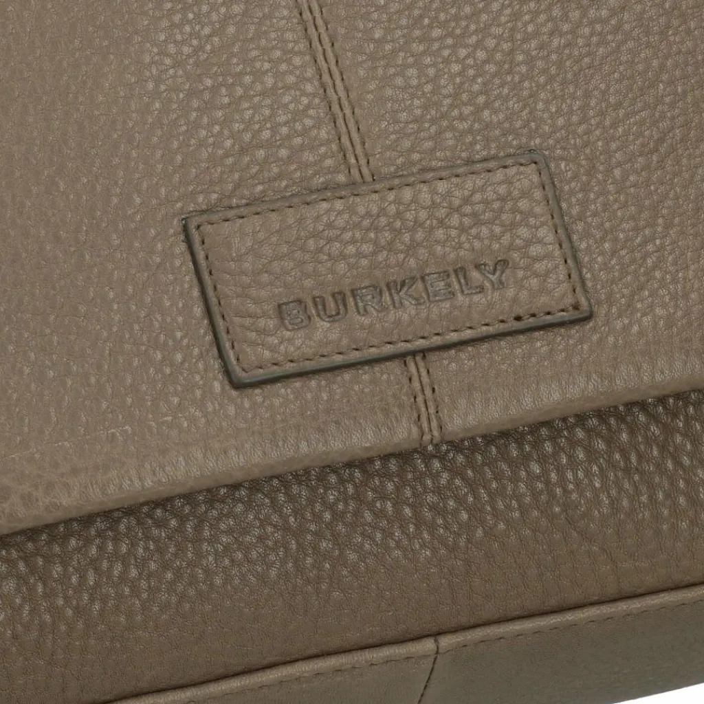 Outlet Burkely Soft Skylar Umhängetasche Leder 24 cm tender taupe