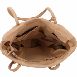 Burkely Henkeltaschen|Schultertaschen<Still Selene Schultertasche Leder 30 cm zacht beige