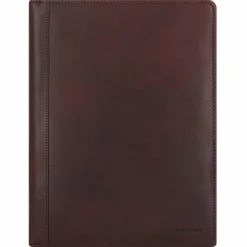 Burkely Mappen Aller Art<Vintage Bing Schreibmappe Leder 33 cm brown