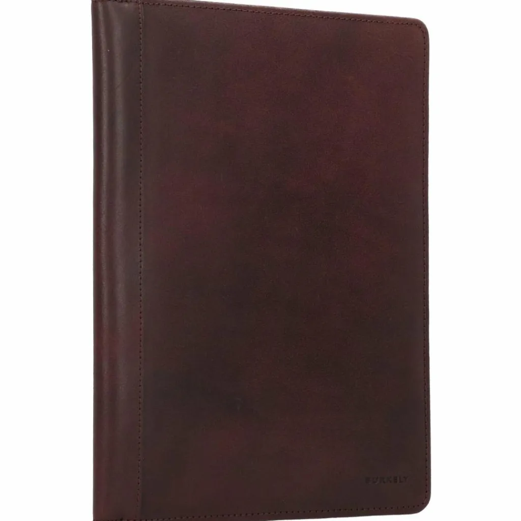 Burkely Mappen Aller Art<Vintage Bing Schreibmappe Leder 33 cm brown