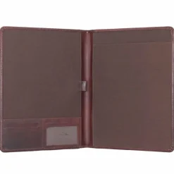 Burkely Mappen Aller Art<Vintage Bing Schreibmappe Leder 33 cm brown