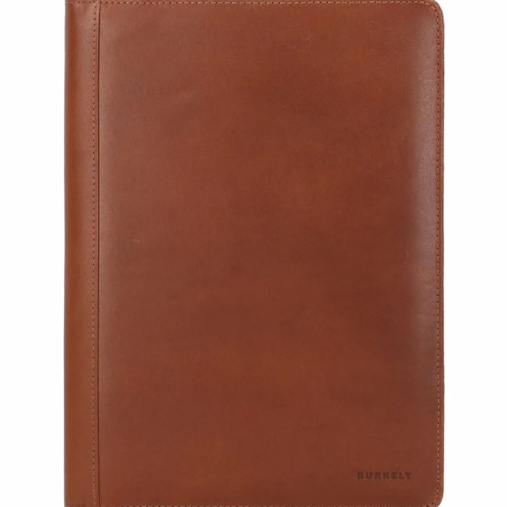 Burkely Mappen Aller Art<Vintage Bing Schreibmappe Leder 33 cm cognac