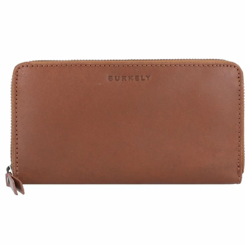New Burkely Vintage Charly Geldbörse RFID Leder 19 cm cognac