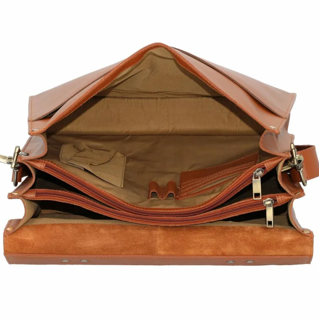 Burkely Vintage Dean Aktentasche Leder 38 cm