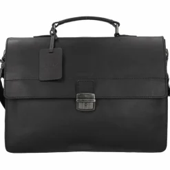 New Burkely Vintage Dean Aktentasche Leder 38 cm black