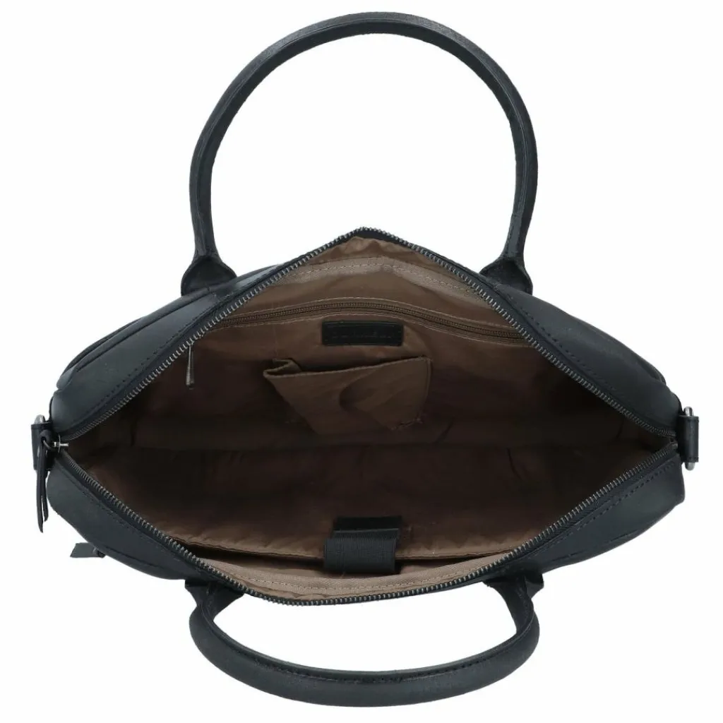 Sale Burkely Vintage Jack Aktentasche Leder 37 cm Laptopfach black
