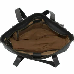 Discount Burkely Vintage Jade Schultertasche Leder 36 cm Laptopfach black