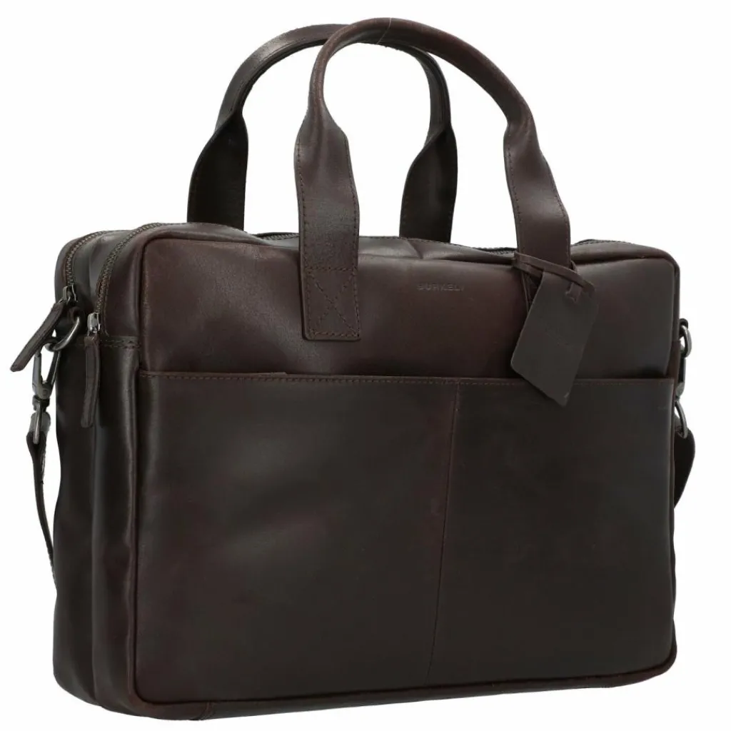 Burkely Laptoptaschen|Aktentaschen<Vintage Jesse Aktentasche Leder 42 cm Laptopfach brown