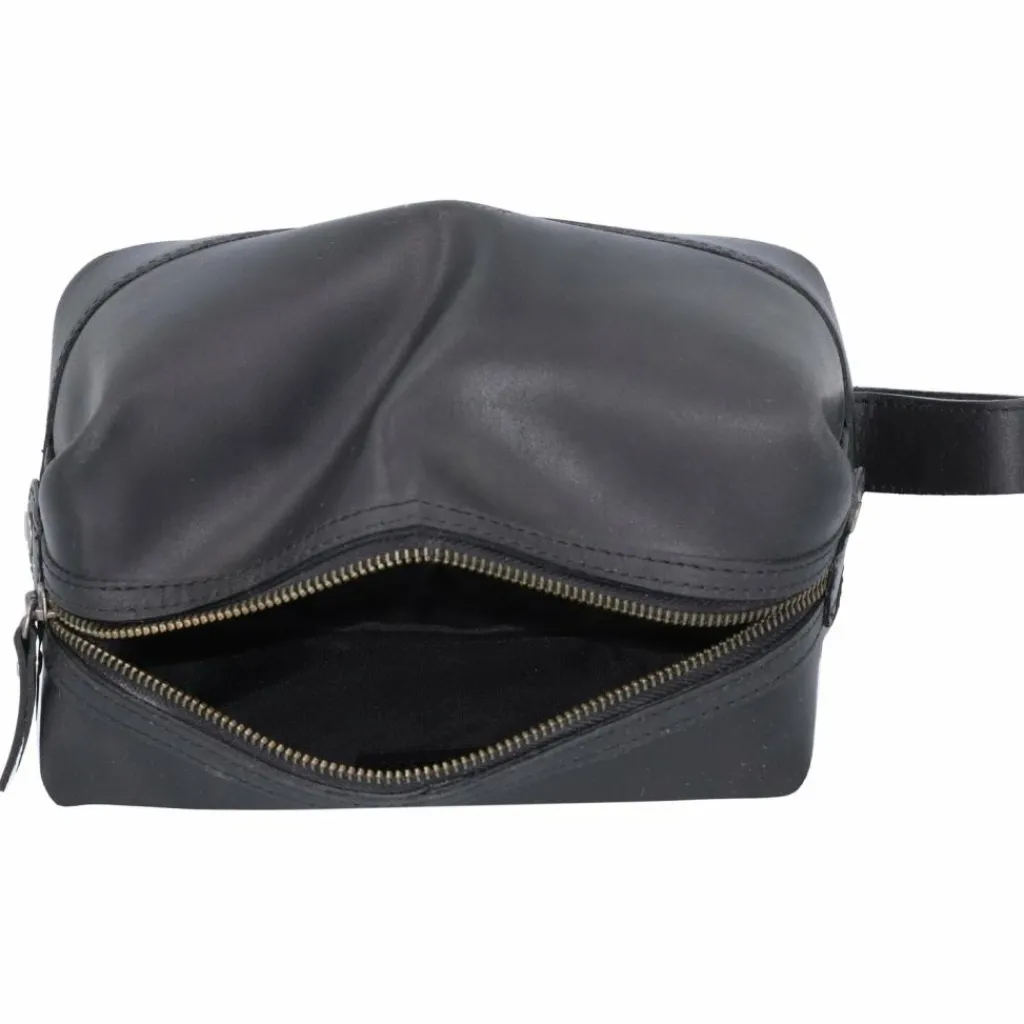 Burkely Vintage Kulturbeutel Leder 23 cm