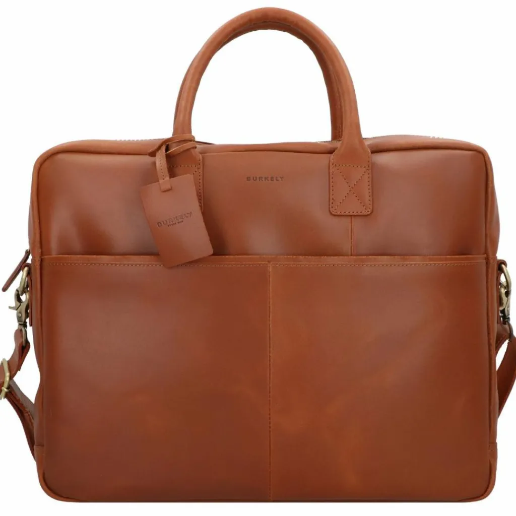 Burkely Vintage Max Aktentasche Leder 44 cm Laptopfach