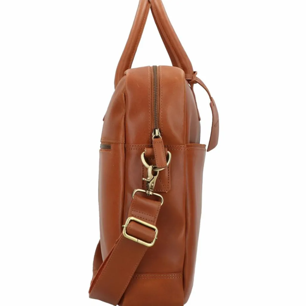 Burkely Vintage Max Aktentasche Leder 44 cm Laptopfach