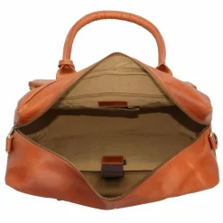 Hot Burkely Vintage Mitch Aktentasche Leder 39 cm Laptopfach cognac