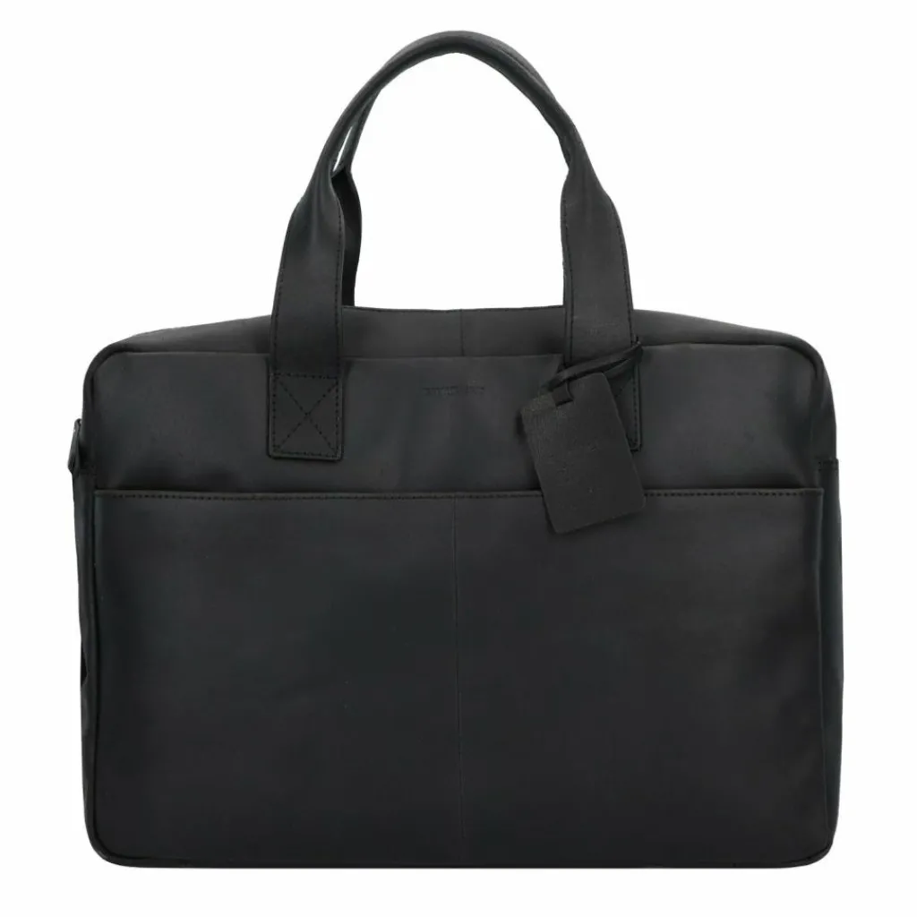 Burkely Laptoptaschen|Aktentaschen<Vintage River Aktentasche Leder 41 cm Laptopfach black