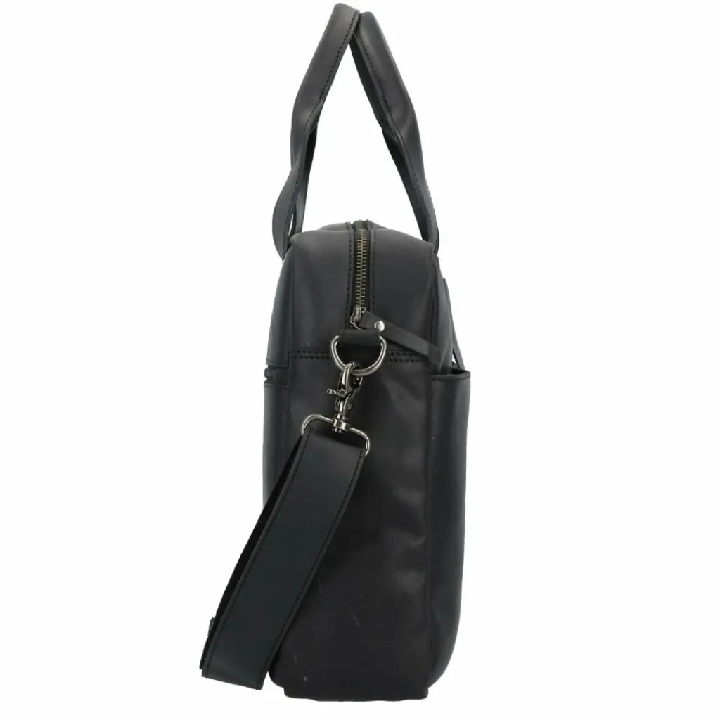 Burkely Laptoptaschen|Aktentaschen<Vintage River Aktentasche Leder 41 cm Laptopfach black