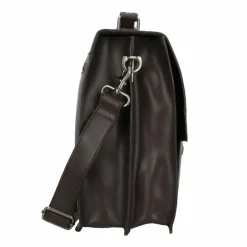 Clearance Burkely Vintage Scott Aktentasche Leder 38 cm brown