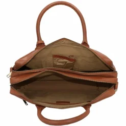 Online Burkely Vintage Taylor Aktentasche Leder 40 cm Laptopfach cognac