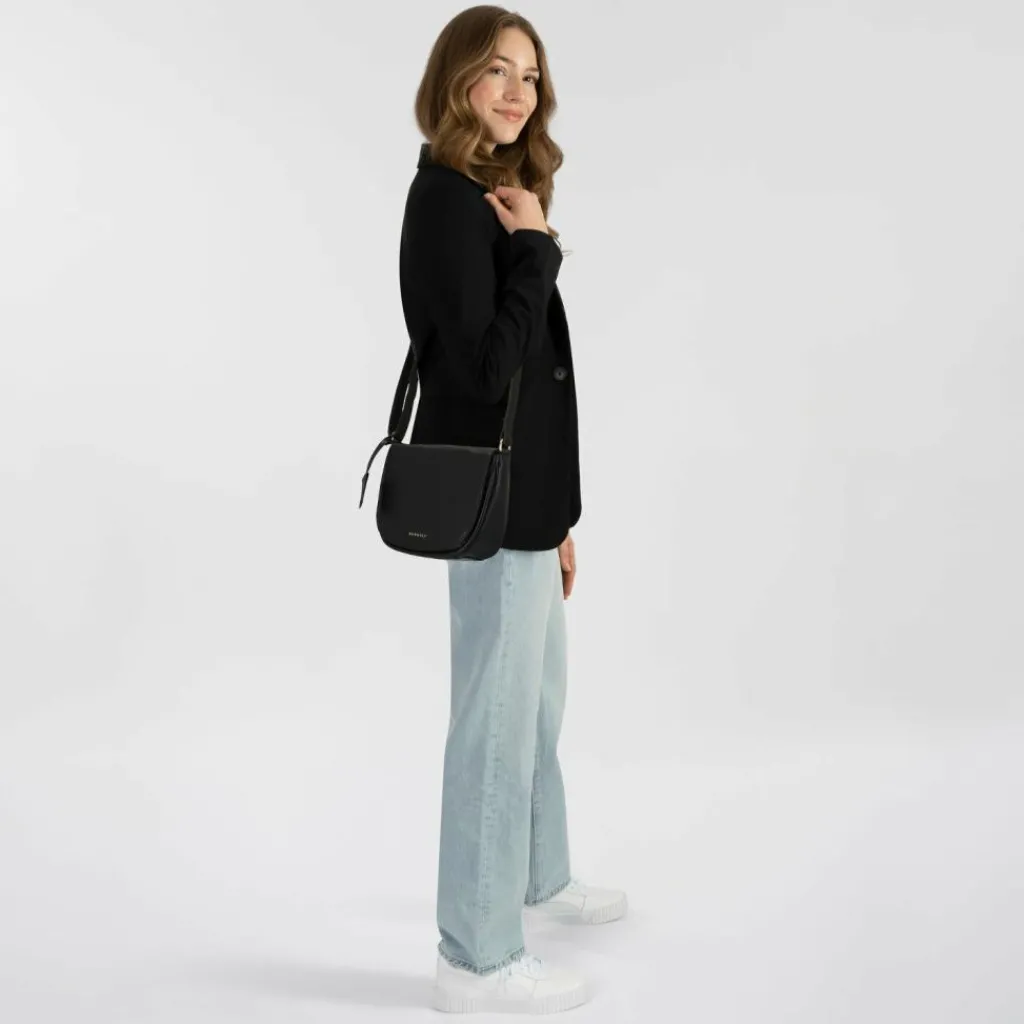 Online Burkely Vintage Veda Umhängetasche Leder 22 cm black