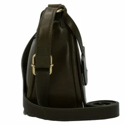 Burkely Umhängetaschen<Vintage Veda Umhängetasche Leder 22 cm olive