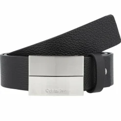 Discount Calvin Klein ADJ Gürtel Leder ck black