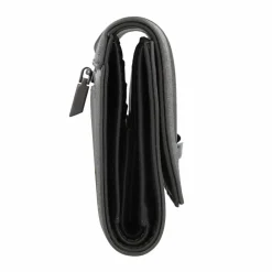 Calvin Klein Damengeldbörsen Querformat<Bar Geldbörse RFID Schutz 13 cm gunmetal