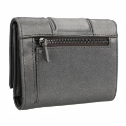 Calvin Klein Damengeldbörsen Querformat<Bar Geldbörse RFID Schutz 13 cm gunmetal
