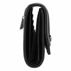 Calvin Klein Damengeldbörsen Querformat<Bar Geldbörse RFID Schutz 13 cm ck black