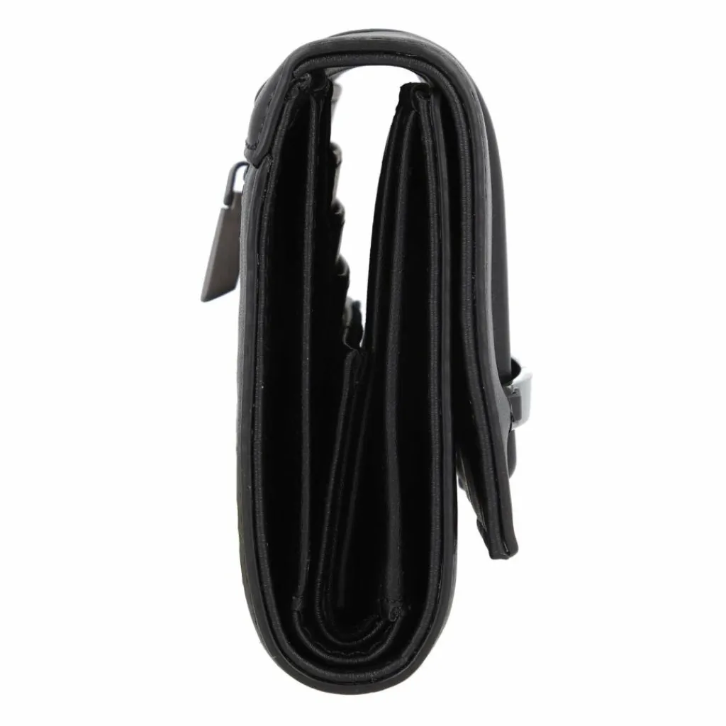 Calvin Klein Damengeldbörsen Querformat<Bar Geldbörse RFID Schutz 13 cm ck black