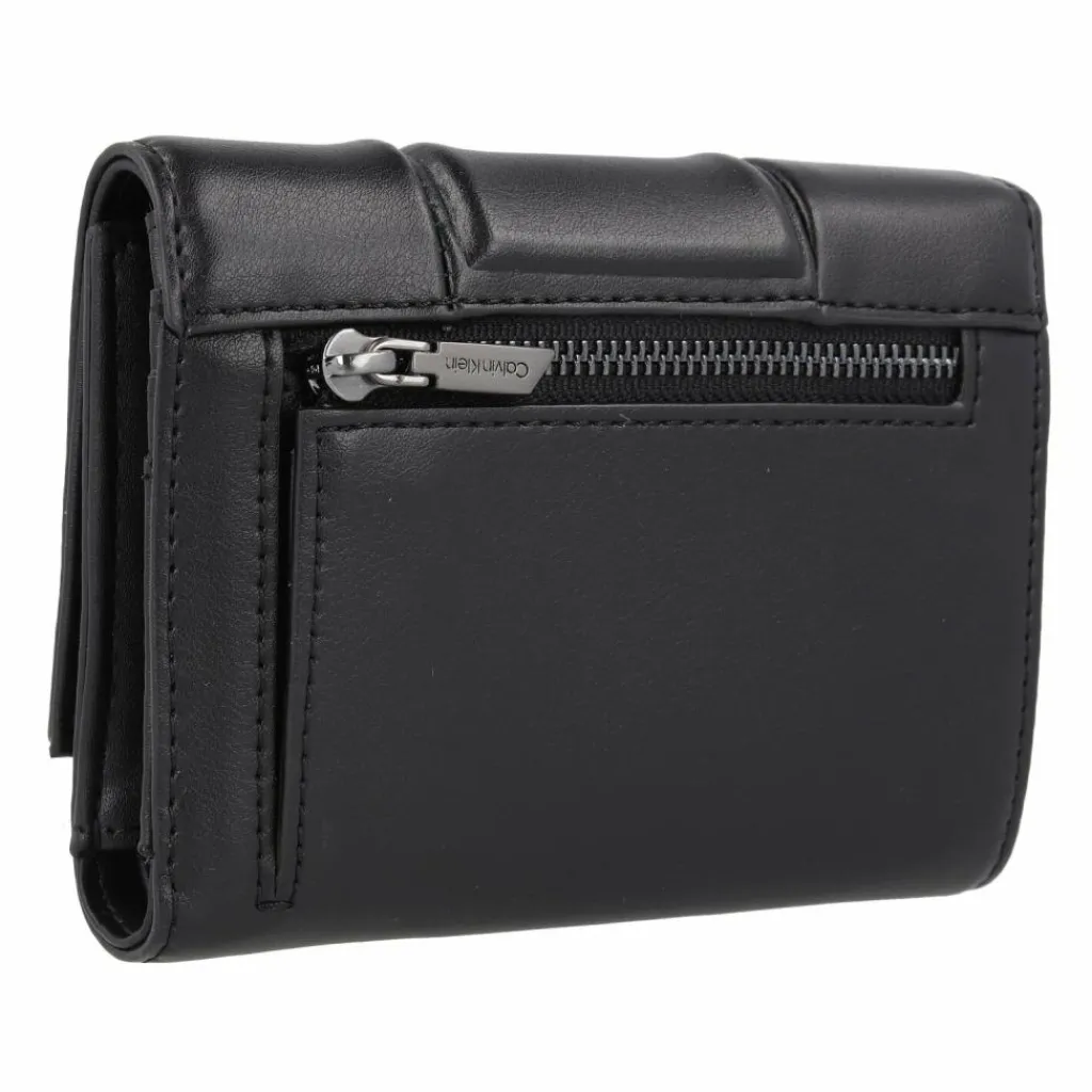 Calvin Klein Damengeldbörsen Querformat<Bar Geldbörse RFID Schutz 13 cm ck black